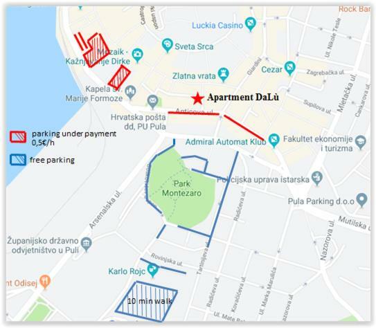 Center Apartment Dalu Pula Ngoại thất bức ảnh
